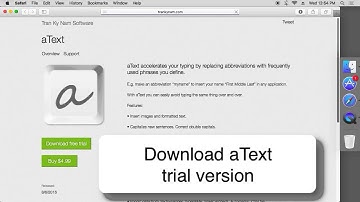 aText - How to transfer Mac App Store license