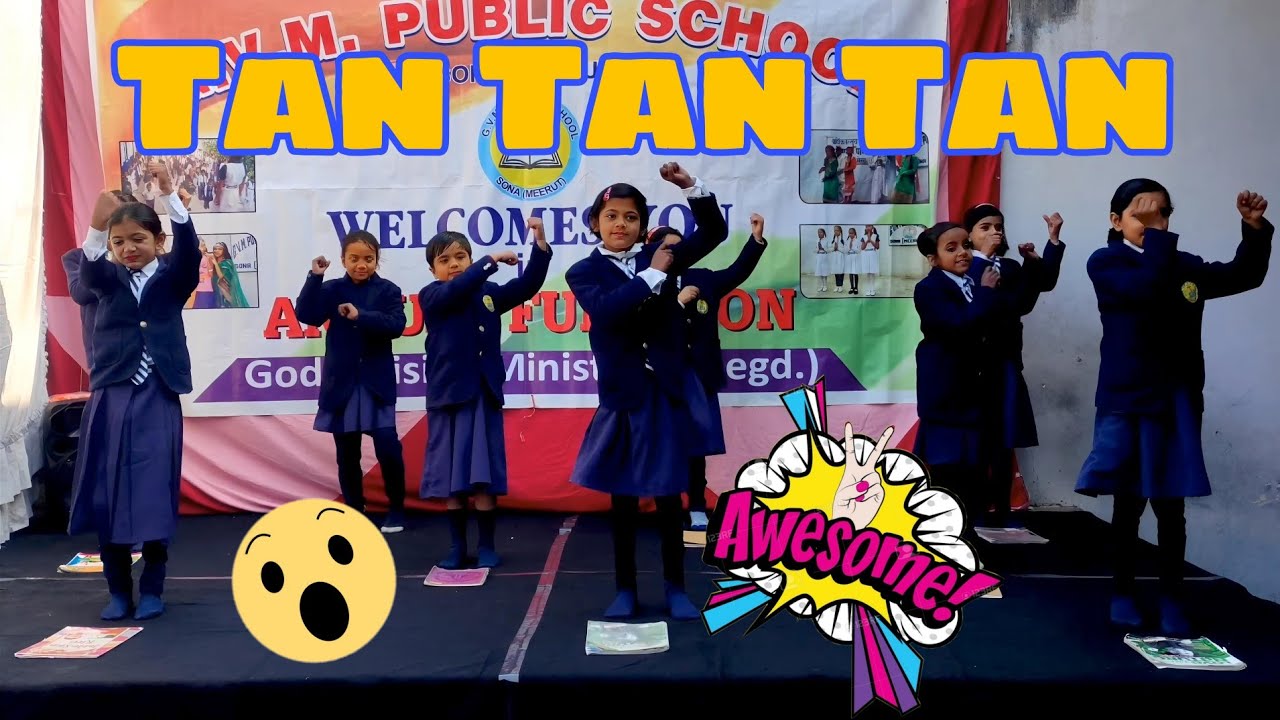 Tan Tan Tan | Ghanti baji School ki | Dance performance by students | school program dance | school