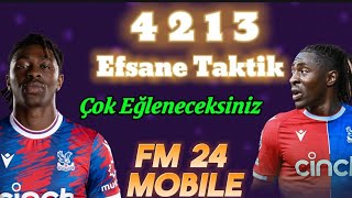 Fm 24 Mobi̇le Taktik 4213 Efsane Taktik Çok Eğleneceksiniz Football Manager 2024 Mobile Taktik