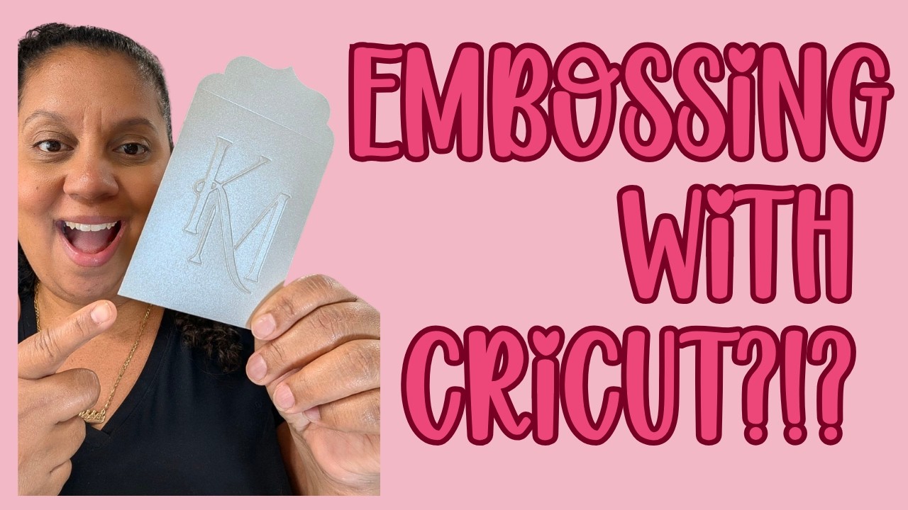Embossing with Cricut - BEGINNER FRIENDLY! - YouTube