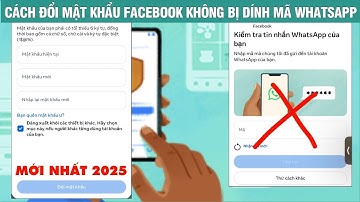 Cách Đổi Mật Khẩu Facebook Không Cần WhatsApp 2025