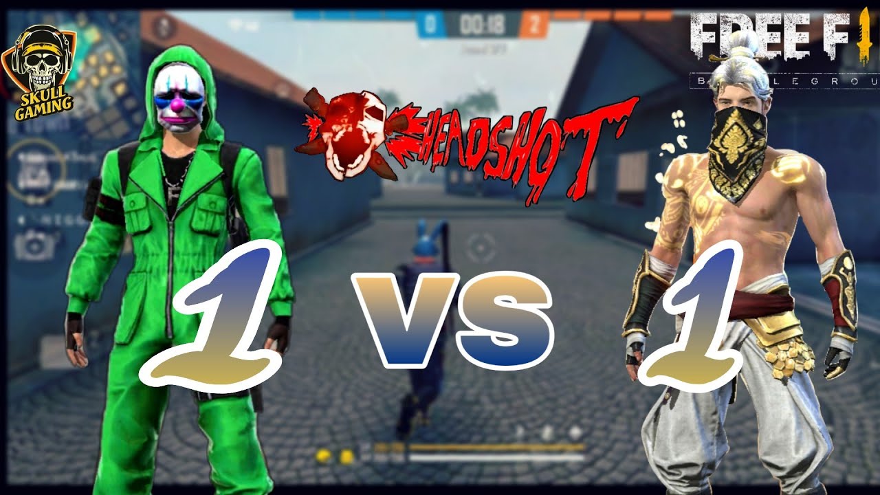 🔥1 Vs 1 Insane Gameplay | Garena Free Fire | Skull Gaming