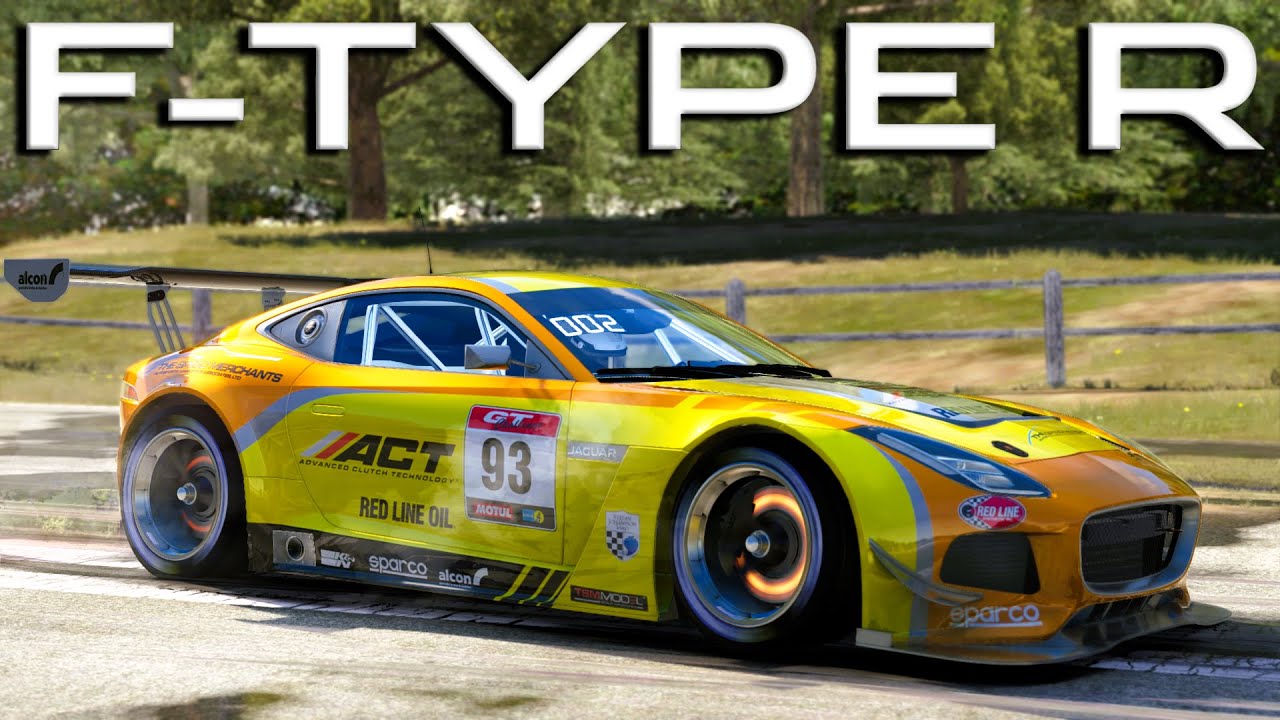 F Type Racging ASSETTO CORSA - Jaguar F-Type Racing Supercharged: The Ultimate British ...