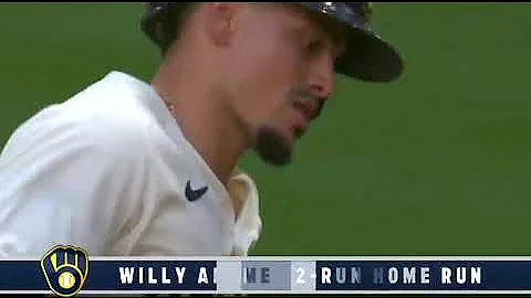 Willy Adames 14TH HOMER OF THE YEAR TIES THE GAME | St Louis Cardinals @ Milwaukee Brewers 6/21/2022