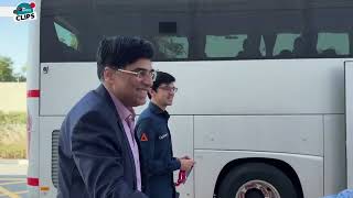Aura Check Anish Giri & Vishy Anand Enter Together