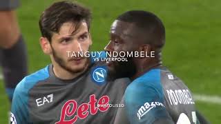 Tanguy Ndombele vs Liverpool - dribbling - skills - passes ~ 2022| HD.