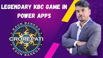 KBC game in Power Apps #powerapps  #powerplatform #powerapp
