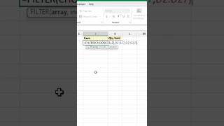 How to CHOOSE columns when using the FILTER function in Excel! #excel