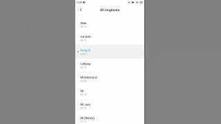 Xiaomi Mi6 All Ringtones