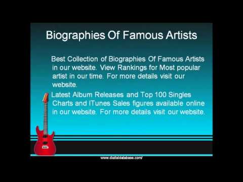 musician biography database online
