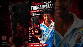Customized Mobile Skin | Friends Mobile Thogaimalai | #mobileskin #shorts #friendsmobilethogaimalai
