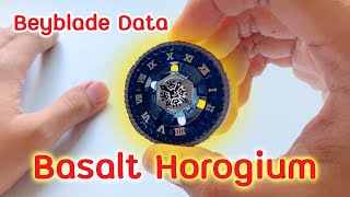 [Beyblade Data] หนักที่สุดของ Hybrid wheel! หนักจนโดนแบน! ข้อมูลของ Basalt Horogium