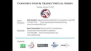 Construction & Skilled Trades Day Virtual Series 3: Ironworkers Apprenticeship