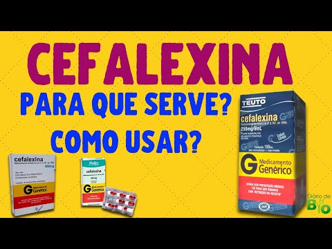 Vídeo: Quando tomar cefalexina?