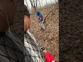 Con mis hijos aprendiendo andar en el monte