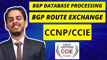 BGP Databases | BGP Database Processing | BGP Route Exchange - Hindi