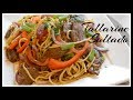 Tallarine Saltado de Carne • Cocina Peruana