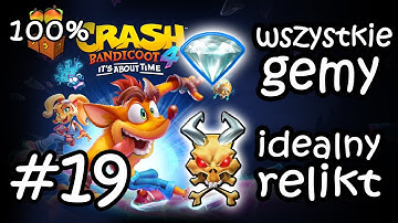 Crash Bandicoot 4: Śnieżny Spacer / Snow Way Out 100% - Wszystkie Gemy/Idealny Relikt #19
