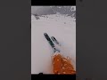 I should have brought a snorkel... #skiing #powder #pov #snow #freeride #alps #ski #freeriding