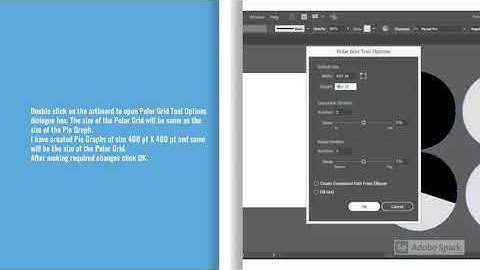 How to create a Radial Bar Chart | Graph in Adobe Illustrator