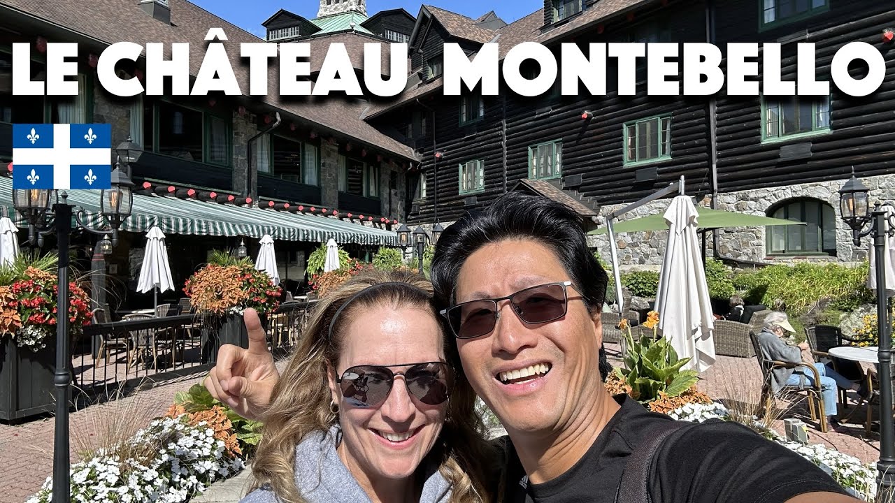 World’s LARGEST Log Cabin Hotel | FAIRMONT Le Château Montebello | Our Travel VLOG 🇨🇦