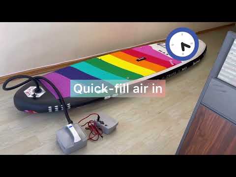 SC120 Portable and digital SUP electric air pump