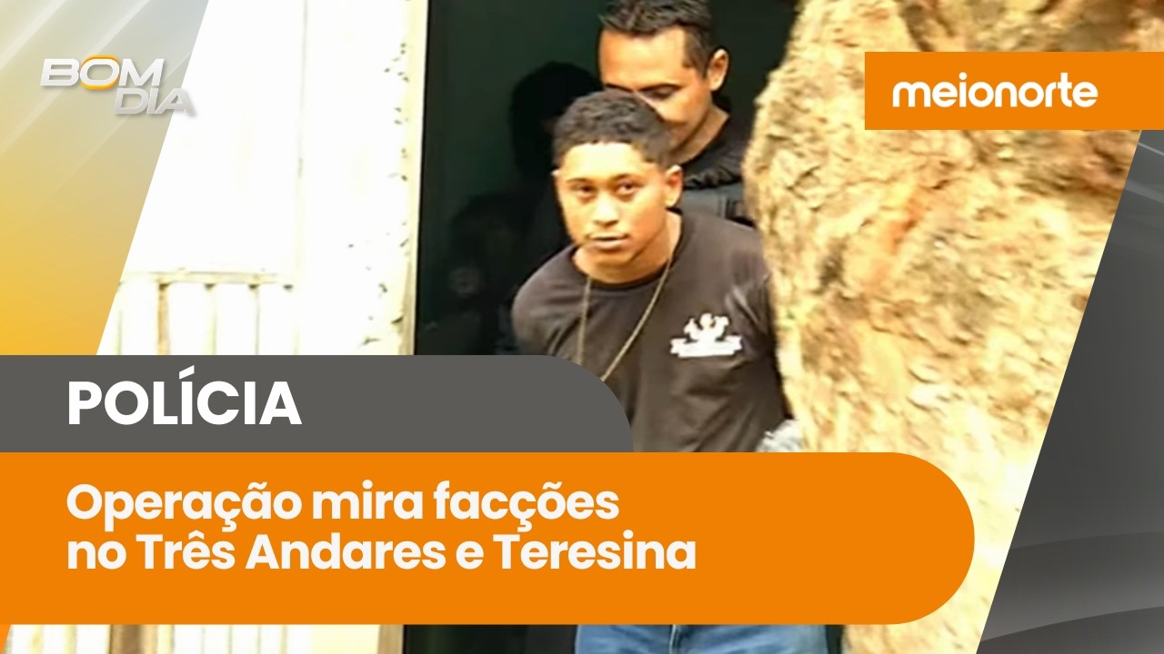 Geral do B40 e outros alvos de facção são capturados em desdobramento da Operação Faixa Rosa