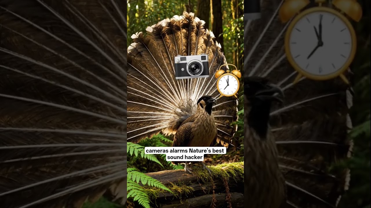 🐦 This Bird Copies Chainsaws?! 🤯 Lyrebird Fact