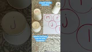 Learning letters for kids letter recognition 2 ways