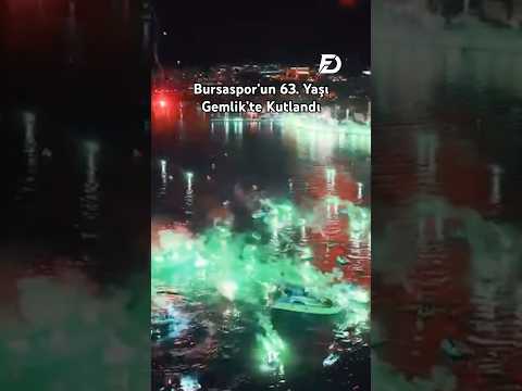 Bursaspor’un 1 Haziran kuruluş yıl dönümü Gemlik’te coşkulu etkinliklerle kutlandı.