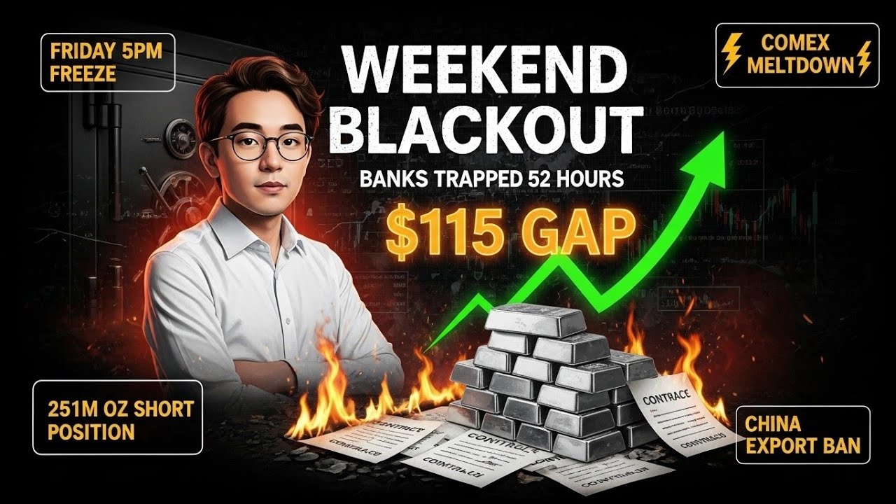 The $200 Silver Shock: Why Banks Are Hiding the Truth About Monday's Market Open