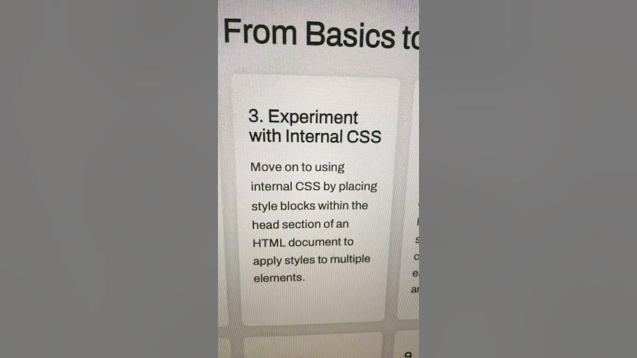 10 tips to learn css from basic to advanced - YouTube