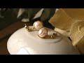 珍珠耳環DIY教學製作【學會愛 珍珠耳環】JoyJoyGem|輕珠寶|手工飾品|EW19051
