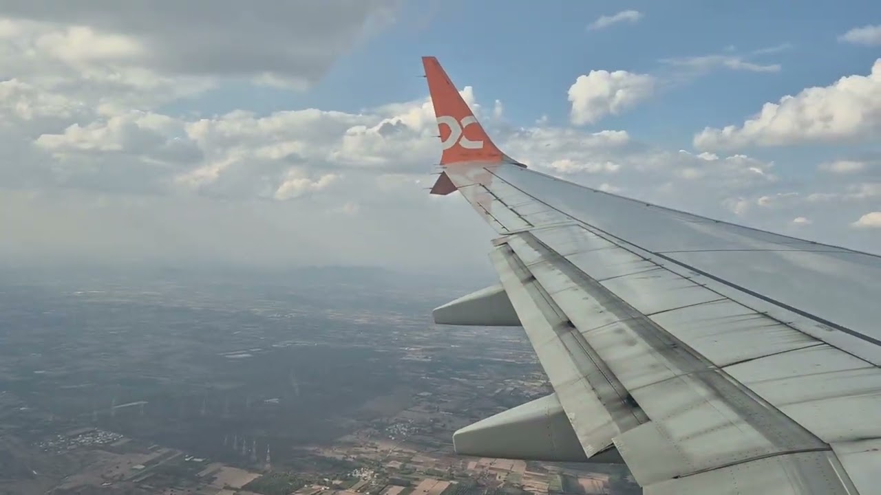 Flying around Nandi Hills and Landing at Bengaluru Airport