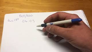 Subtracting Time for CASA Navigation exam