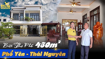 Mẫu BIỆT THỰ 2 Tầng ĐẸP HIỆN ĐẠI SANG TRỌNG Tại Phổ Yên Thái Nguyên