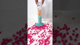 Cheerfully gathering relaxing beads and colorful balls - asmr reverse