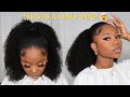 WATCH HOW I CREATED TWO HAIRSTYLES USING A HALF WIG!| Step-by-Step Tutorial | Better Length | Chev B