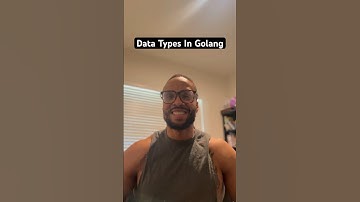 Data types on golang #golang #golangtutorial