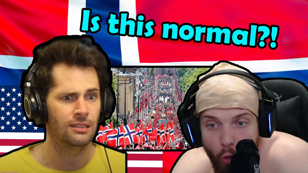 Norwegian Guy Reacting To American Guy Reacting to 17 Mai