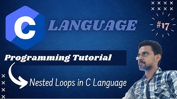 [HINDI]  C Programming Tutorial for Beginners - Nested-Looping statement in C (Learn C in Hindi)