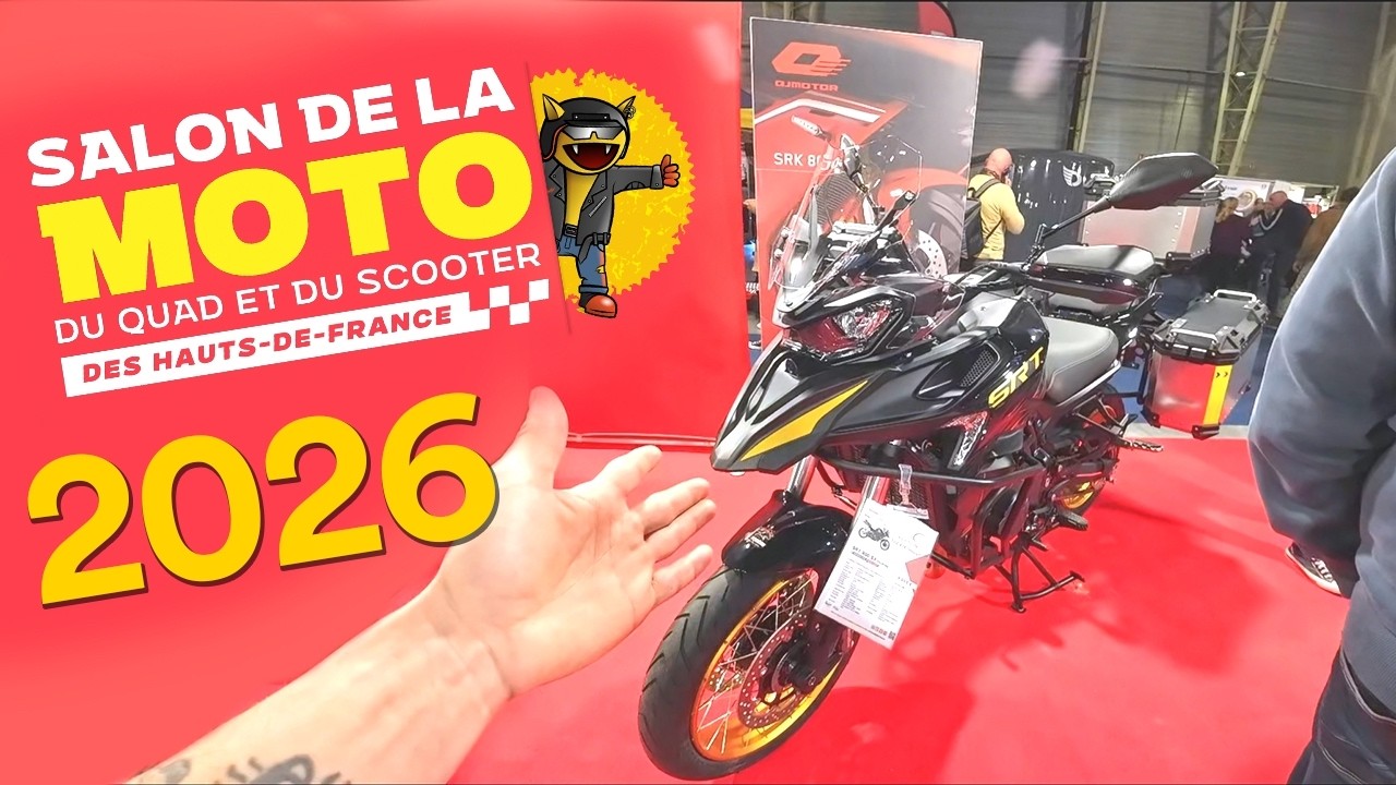 Salon de la moto 2026 des Hauts de France, Brocante du 2 roues. - YouTube
