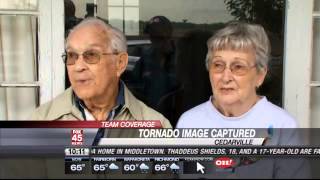 Neighbors See Tornado From Their Backyard