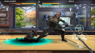 LEVEL 7 BOSS BATTLE 👉BEAT BOLO SHADOW FIGHT 3 / shadow fight 3 how to defeat bolo