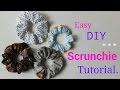 *＊DIY＊* Easy way to make Hair Scrunchie.♪*