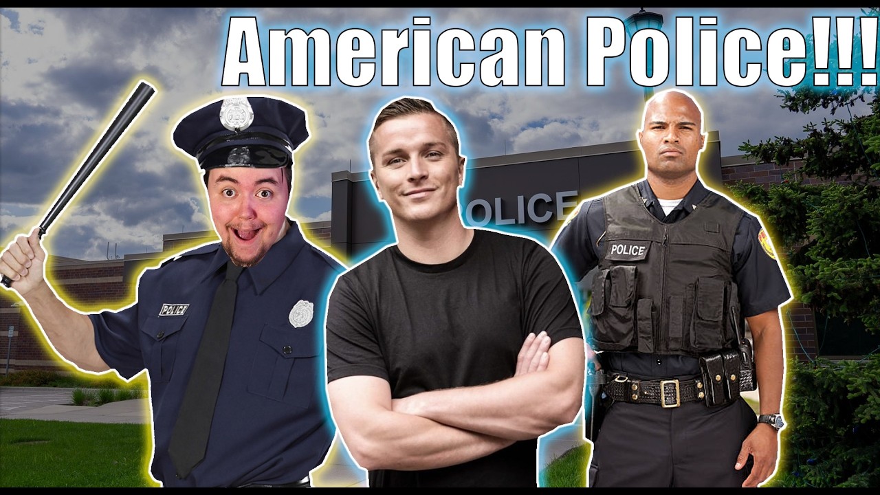 Police Hey zusammen mit der POLICE OF AMERICA | Hey Aaron Reaction - YouTube