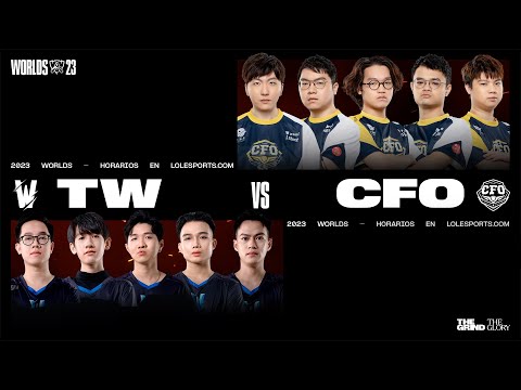 Team Whales vs CTBC Flying Oyster | #Worlds2023 |  Semana 1 día 3 Partida 3