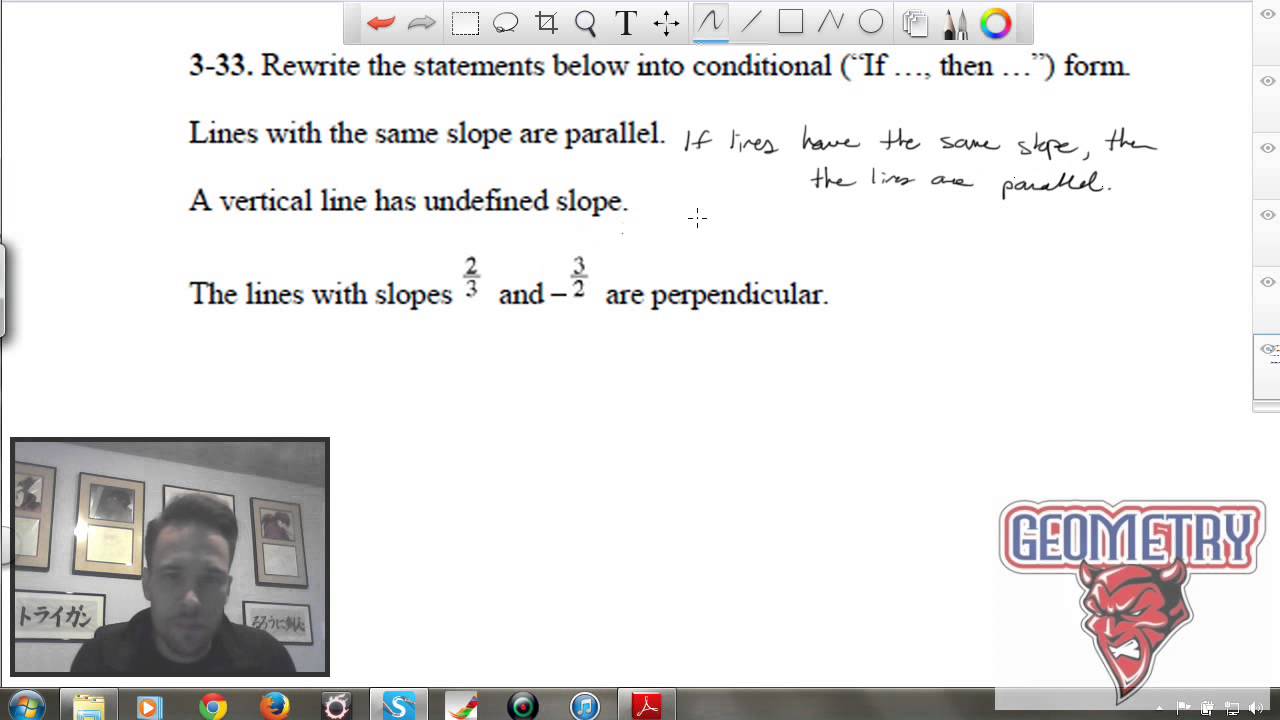 Geometry Unit 3 Problem 33 - YouTube