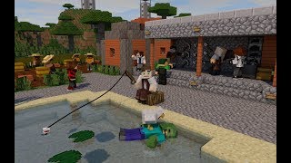 Cinema 4D- Minecraft Timelapse [Village]