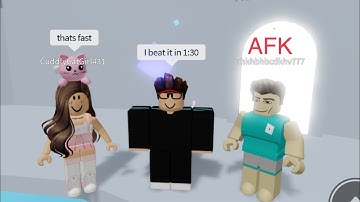 Completing Tower Of Hell In 1:30 Seconds On Mobile (Roblox)